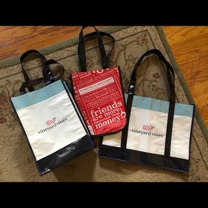 Vineyard Vines and LuLu Lemon bags